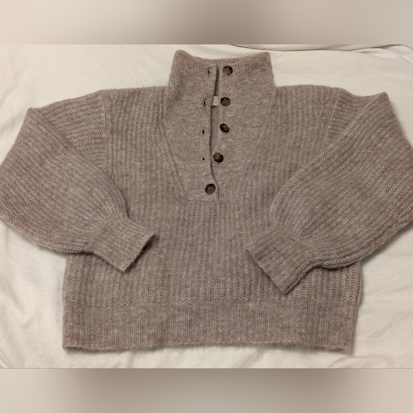 Sezane Micky jumper light beige medium - Picture 2 of 5